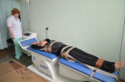 Spinal Traktioun fir thoracesch Osteochondrose